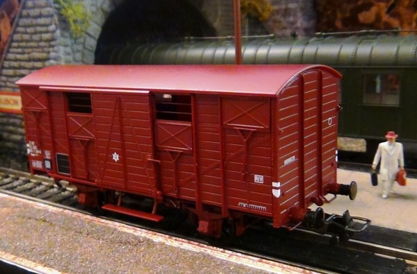 Wagon à Bestiaux VB HO 624 - Échelle HO - Boîte D'origine - France