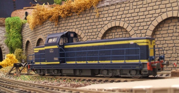 Locomotive Diesel PIKO 96115 – SNCF 040 Dg 68, Bleu Roi, ép.III, Occasion Comme Neuve