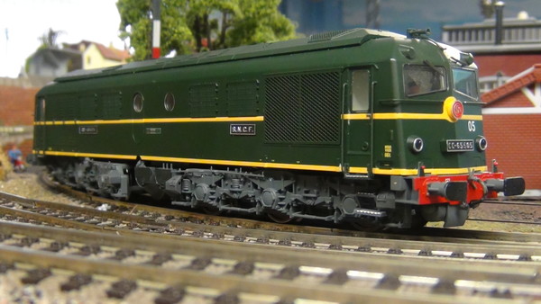 Locomotive Electrotren CC 65500 AC - SNCF - Echelle HO - Digitale - Occasion