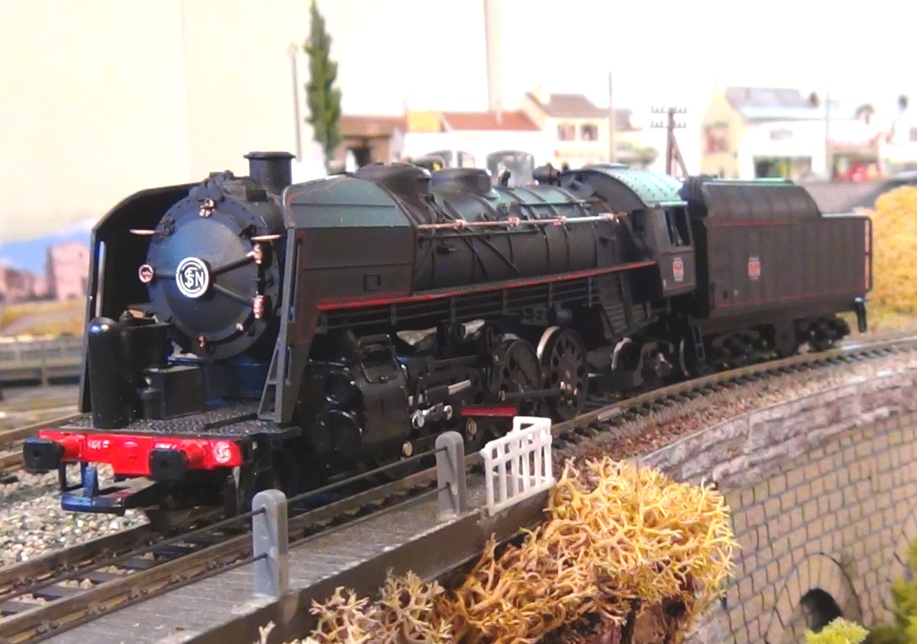 TRAIN ECHELLE HO JOUEF 141 R FUEL-OIL TYPE MIKADO échelle 1