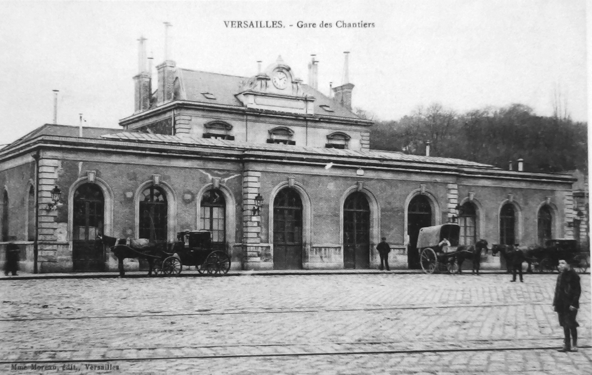 VERSAILLES, GARE DES CHANTIERS.