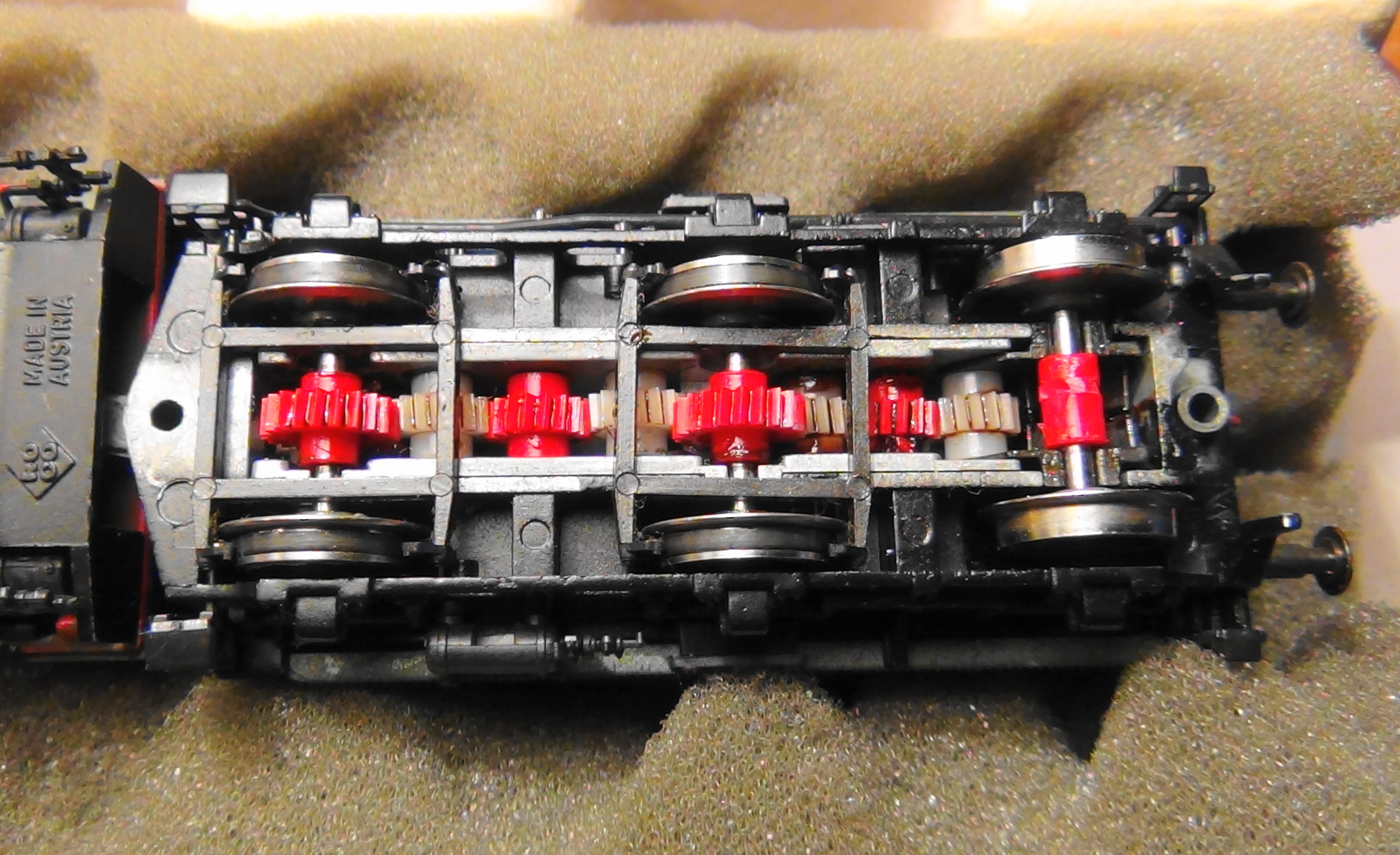 050 B : MODIFICATION DE LA MOTORISATION TENDER.