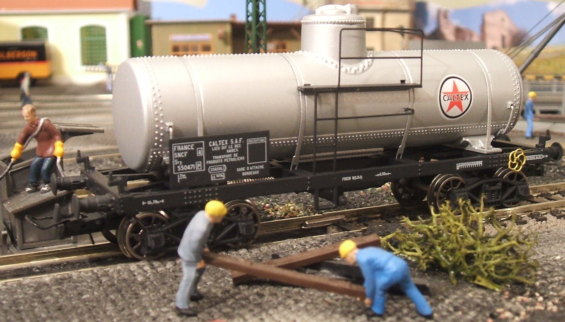 SACHSENMODELLE 18908 HO - Citerne Desmarais Frères - AZUR ep III SNCF