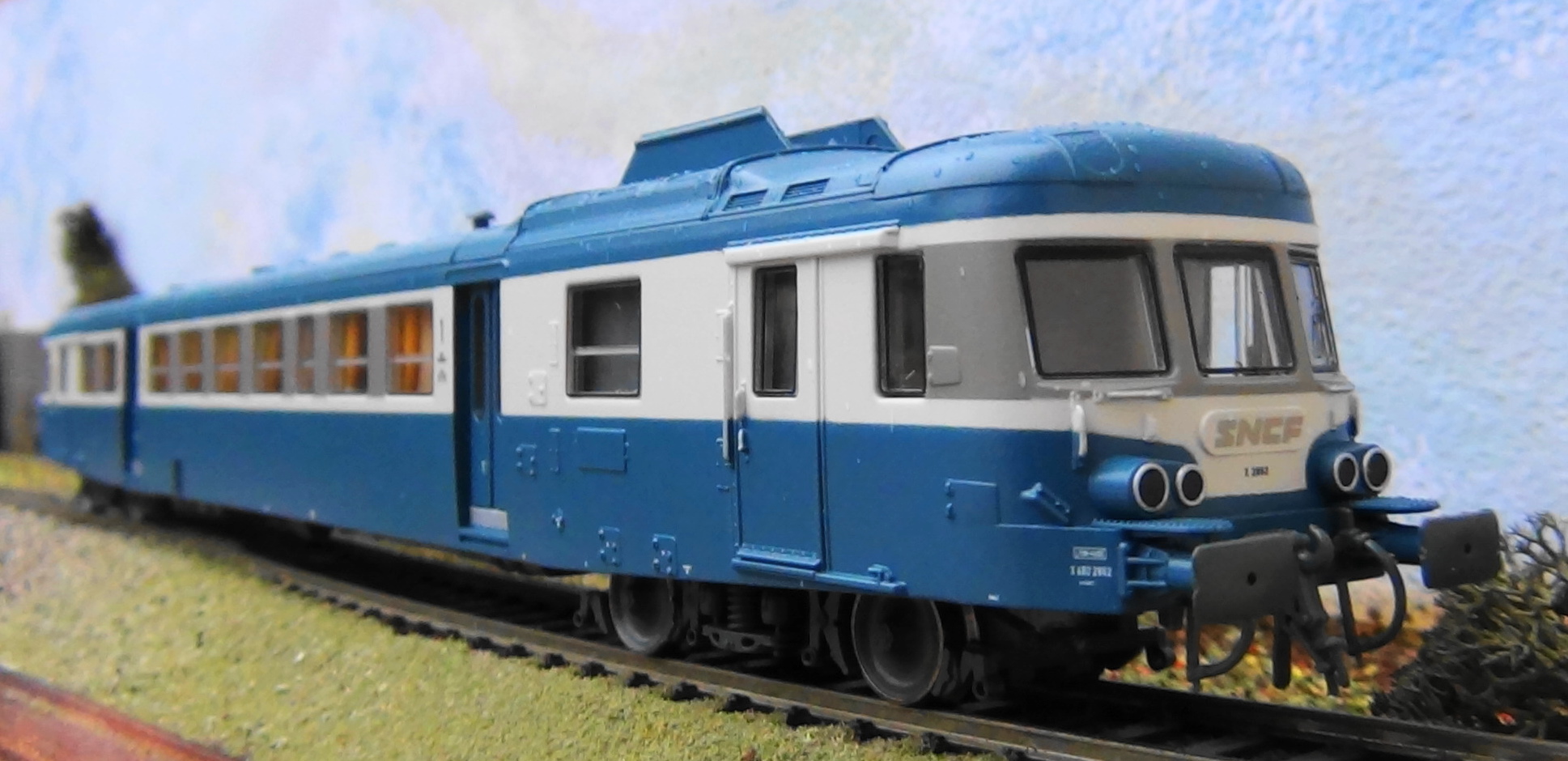 Roco 43082 Autorail x Abd 2888 Depot Lyon / Vaise
