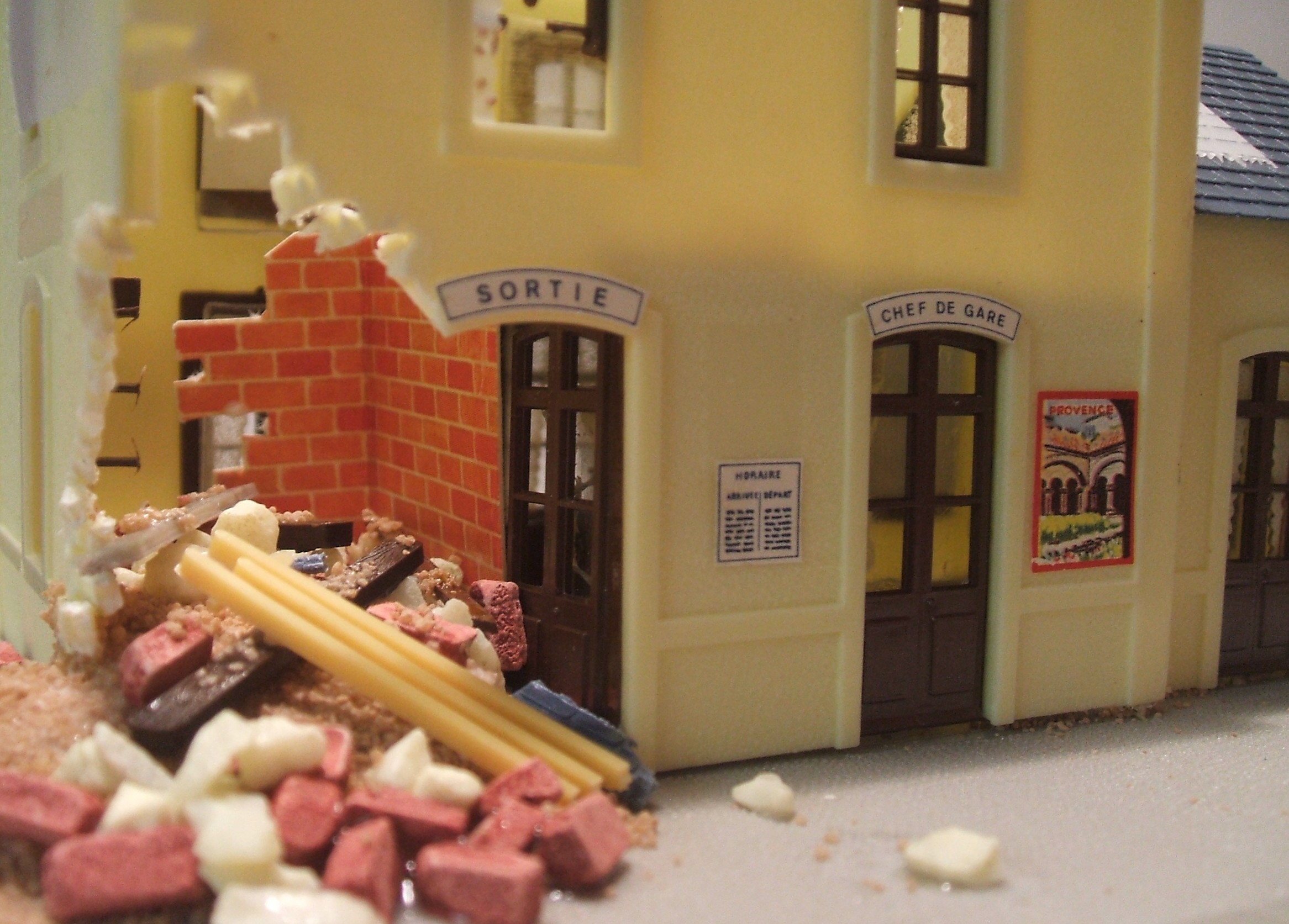 JOUEF Modification de la gare de Neuville.